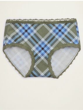 NWT Aerie Superchill Cotton Lace Boybrief Panty